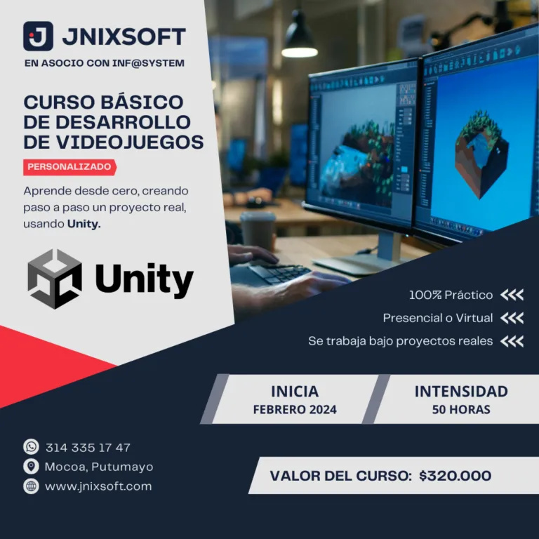 Imagen de Desarrollo Básico de Video Juegos con Unity